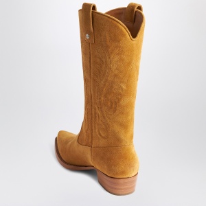 1989 STUDIO Brown Cowboy boots - Img 2
