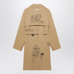 1989 STUDIO Embroidered Trench Scribble - Img 2