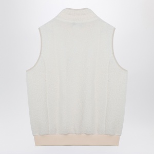 A.P.C. White fleece zipped waistcoat - Img 2