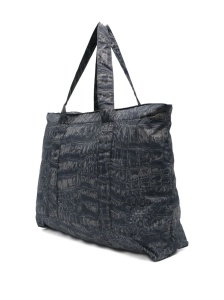 Adidas By Stella McCartney Foldable bag with a slightly shiny crocodile print - Img 3