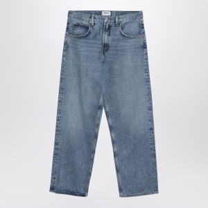 AGOLDE Light blue baggy jeans in organic denim