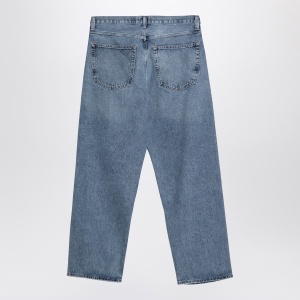 AGOLDE Light blue baggy jeans in organic denim - Img 2