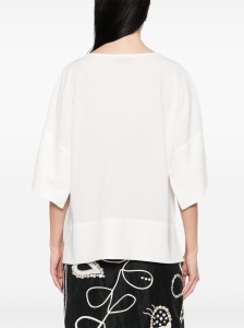 Alberto Biani Blouse with teardrop opening - Img 3