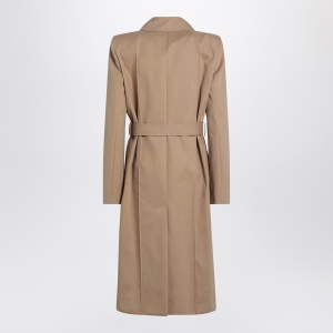 Alexander McQueen Beige trench coat with belt - Img 2