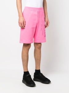 Alexander McQueen Graffiti-print Track Shorts - Img 4