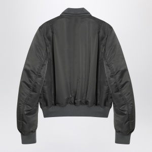 Alexander McQueen Grey zipped bomber jacket - Img 2