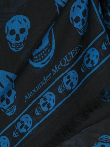Alexander McQueen Skull silk blend scarf - Img 2