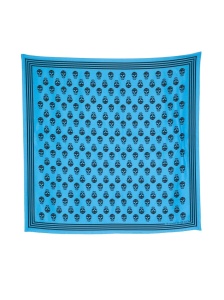 Alexander McQueen Skull silk scarf