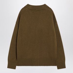 Ami Paris Ami De Coeur bronze cardigan - Img 2