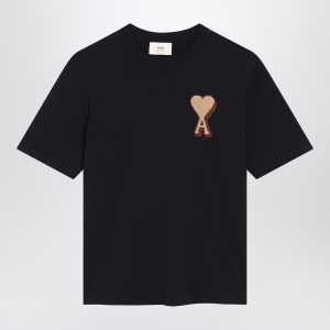 Ami Paris Black Ami De Coeur t-shirt