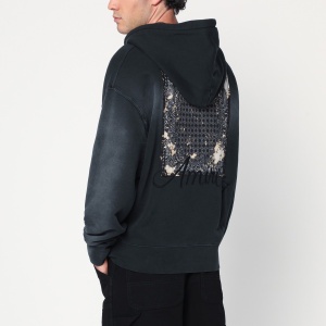 AMIRI Black Bandana Hoodie - Img 2