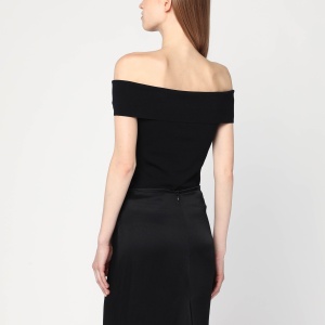 ANINE BING Black viscose-blend top - Img 2