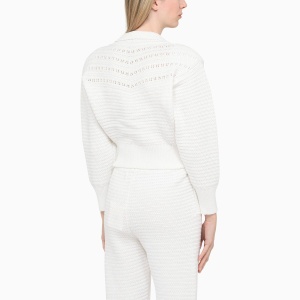 ART ESSAY White knitted cardiganWhite knitted cardigan - Img 2