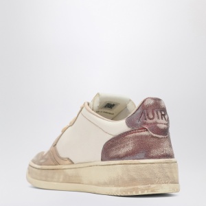 AUTRY Platinum/purple Medalist Low Super Vintage sneakers - Img 2