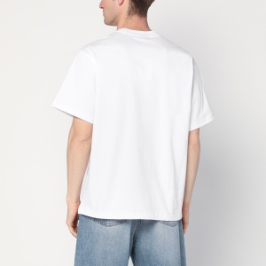 Awake NY White T-shirt with Stomper logo print - Img 2