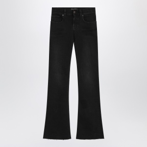 Balenciaga Black Bootcut Slim Fit denim trousers