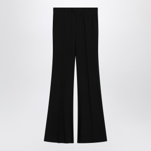Balenciaga Black flared pants in viscose