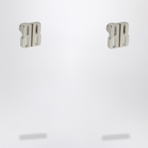 Balenciaga Nano XS silver Stud Earrings - Img 2