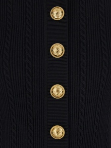Balmain 4-pocket knitted cardigan - Img 3