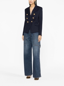 Balmain Double-breasted wool blazer - Img 2
