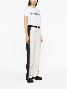Balmain T-shirt with Balmain Paris print - Img 3
