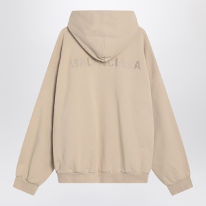 Beige New Balenciaga Back sweatshirt - Img 2