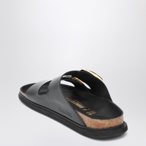 Birkenstock Slide Arizona Droplet Buckle in black patent leather - Img 2