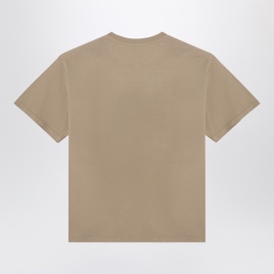 Brain Dead Beige cotton T-shirt with print - Img 2