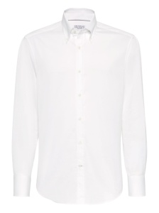 Brunello Cucinelli Button-down poplin shirt