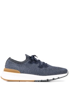 Brunello Cucinelli Cotton chiné knit runners
