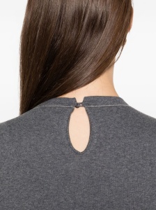 Brunello Cucinelli Cotton Crewneck Jumper - Img 3