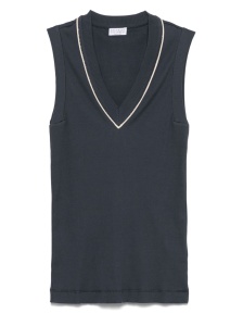 Brunello Cucinelli Top Blue