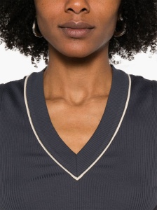 Brunello Cucinelli Top Blue - Img 2