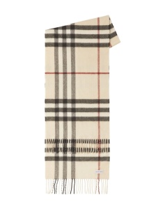 Burberry Check cashmere scarf - Img 3