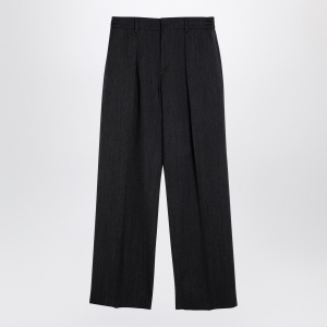 Burberry Grey wool trousers with darts