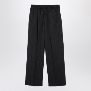 Burberry Grey wool trousers with darts - Img 2