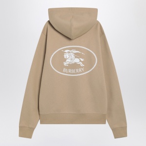 Burberry Knight Stamp beige hoodie - Img 2