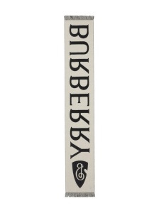 Burberry Logo wool scarf - Img 3
