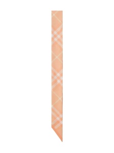 Burberry Skinny Check Silk Scarf - Img 2