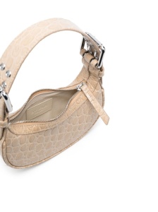 By Far Pre By Far mini Soho crocodile-embossed shoulder bag - Img 3