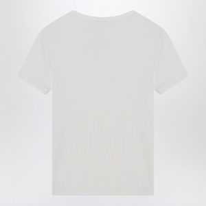 Calvin Klein White ribbed T-shirt - Img 2