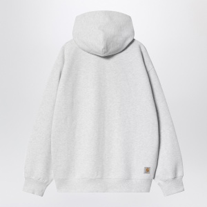 Carhartt WIP Hooded WIP Sweat Jacket colour Ash Heather - Img 2