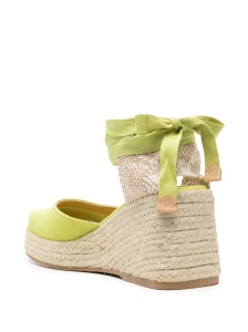 Castañer Castaner Flat shoes Yellow - Img 3