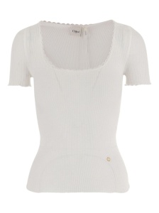 Chloé Chloè Top White