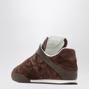 Chloé Kick Chocolate sneakers in suede - Img 2