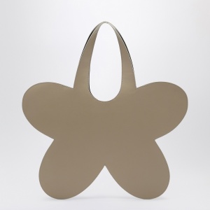 Coperni Flower beige leather tote bag - Img 2
