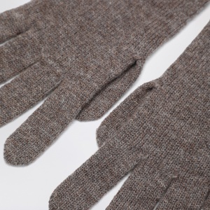 DARKPARK Brown cashmere gloves - Img 2