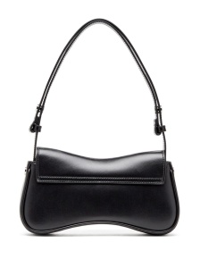 Diesel Play-Semi gloss leather shoulder bag - Img 2