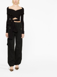 Dolce & Gabbana cut-out Wrap Top - Img 4