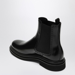 Dolce & Gabbana Dolce&Gabbana Black leather ankle boot - Img 2